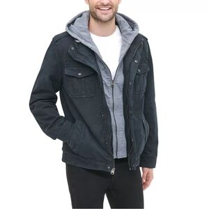 Levi's Men's Cotton Sherpa-Lined Trucker Jacket Size Large